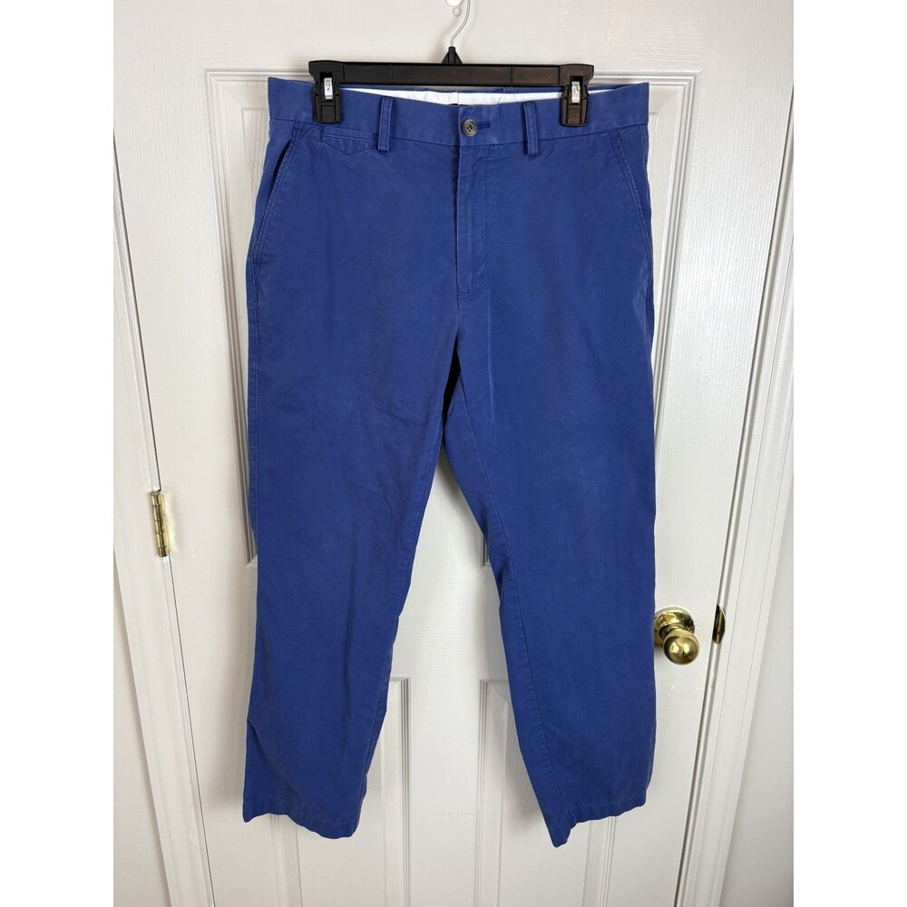 TailorByrd Collection Men’s Blue Chino Pants 32x30 Flat Front Golf Summer 111